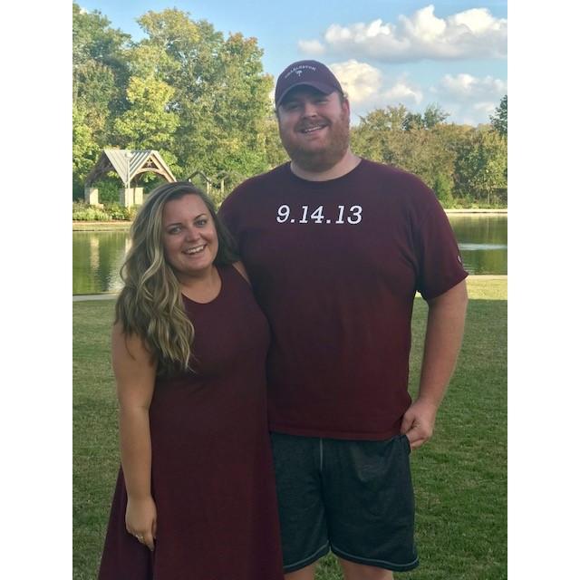 Nicole's First College Football Game