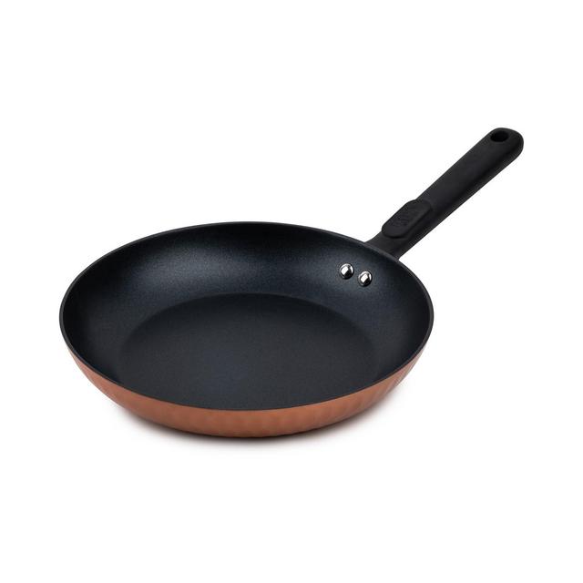 Brooklyn Steel Co. Meteorite 12" Nonstick Aluminum Fry Pan with Hammered Finish