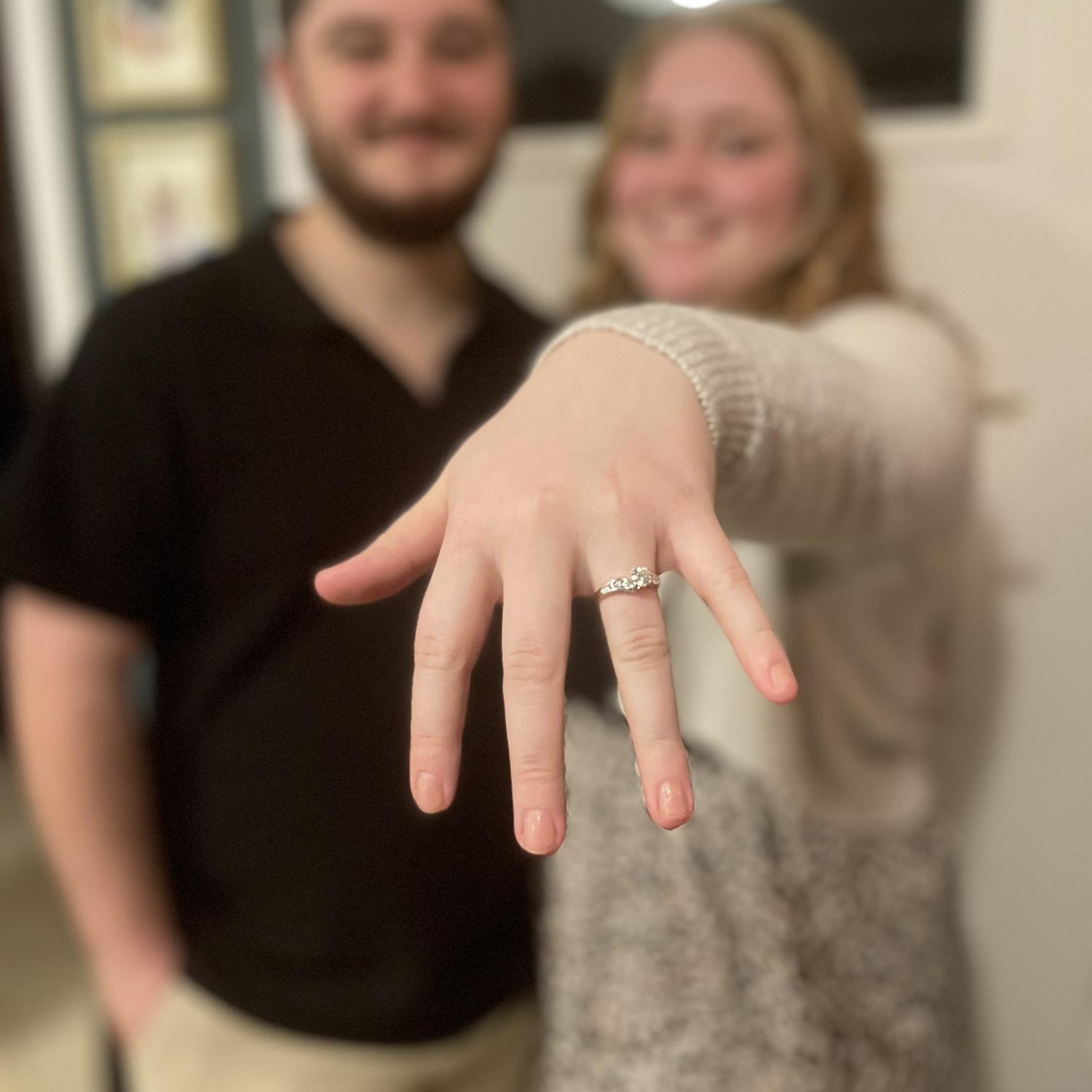 Jon proposed!