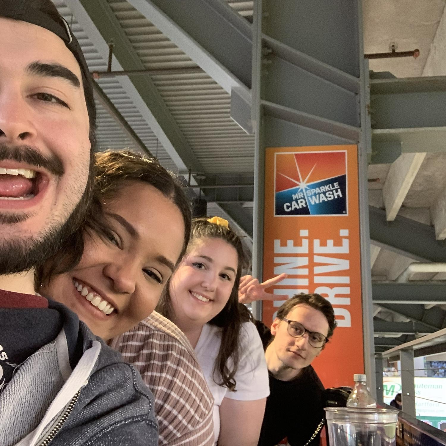 Hartford Yardgoats game with Courtney & Alex (May 2023)