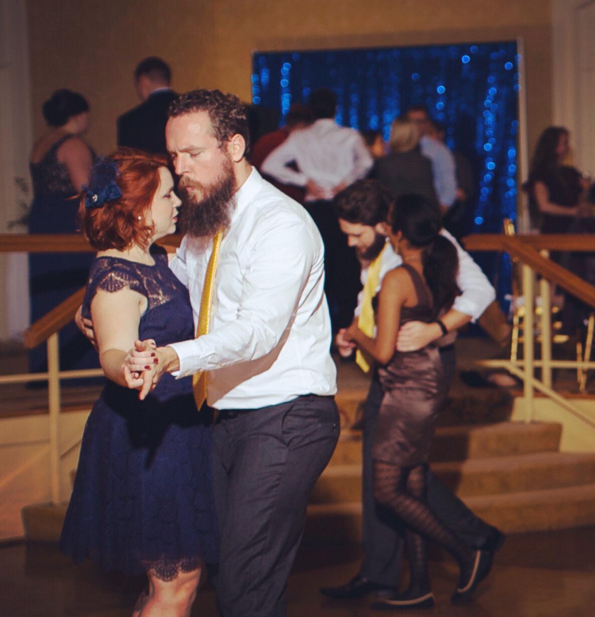 Swing dancing at Matt&Avery’s Wedding, 2018
