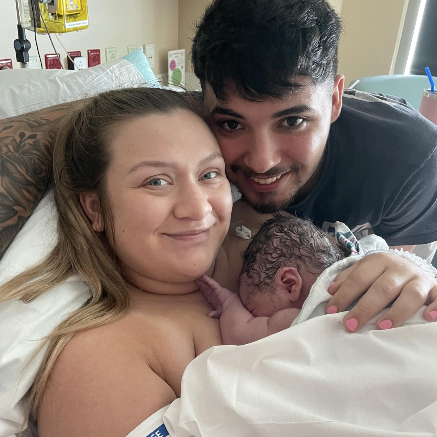 First moments as parents