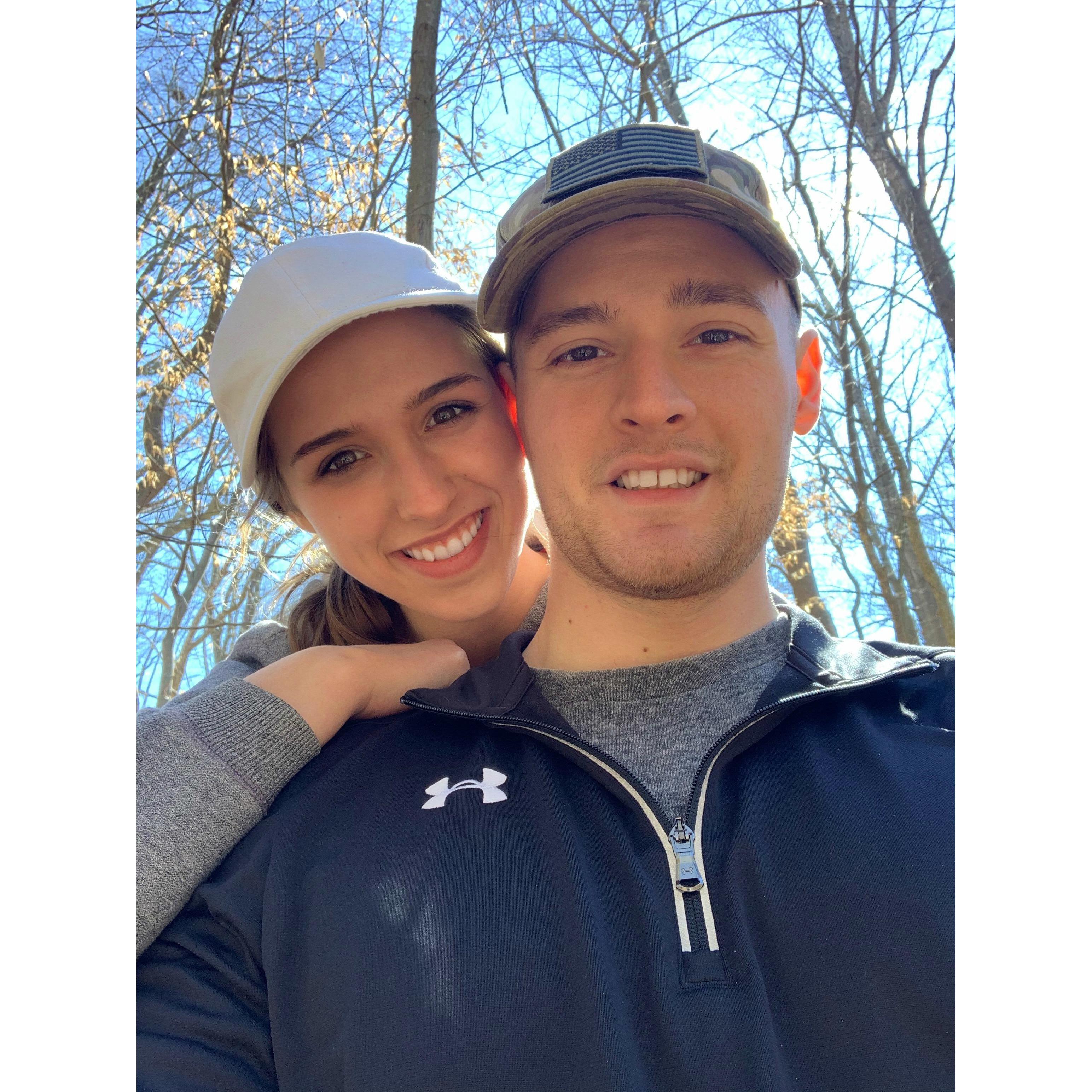 Captured on one of Josiah and Annie's hikes