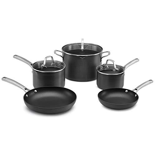 Calphalon 1943340 Classic Cookware Set, 8-pc, Grey