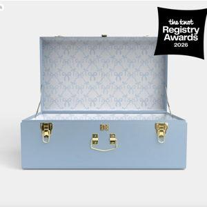 Light Blue Grand Bridal Trunk