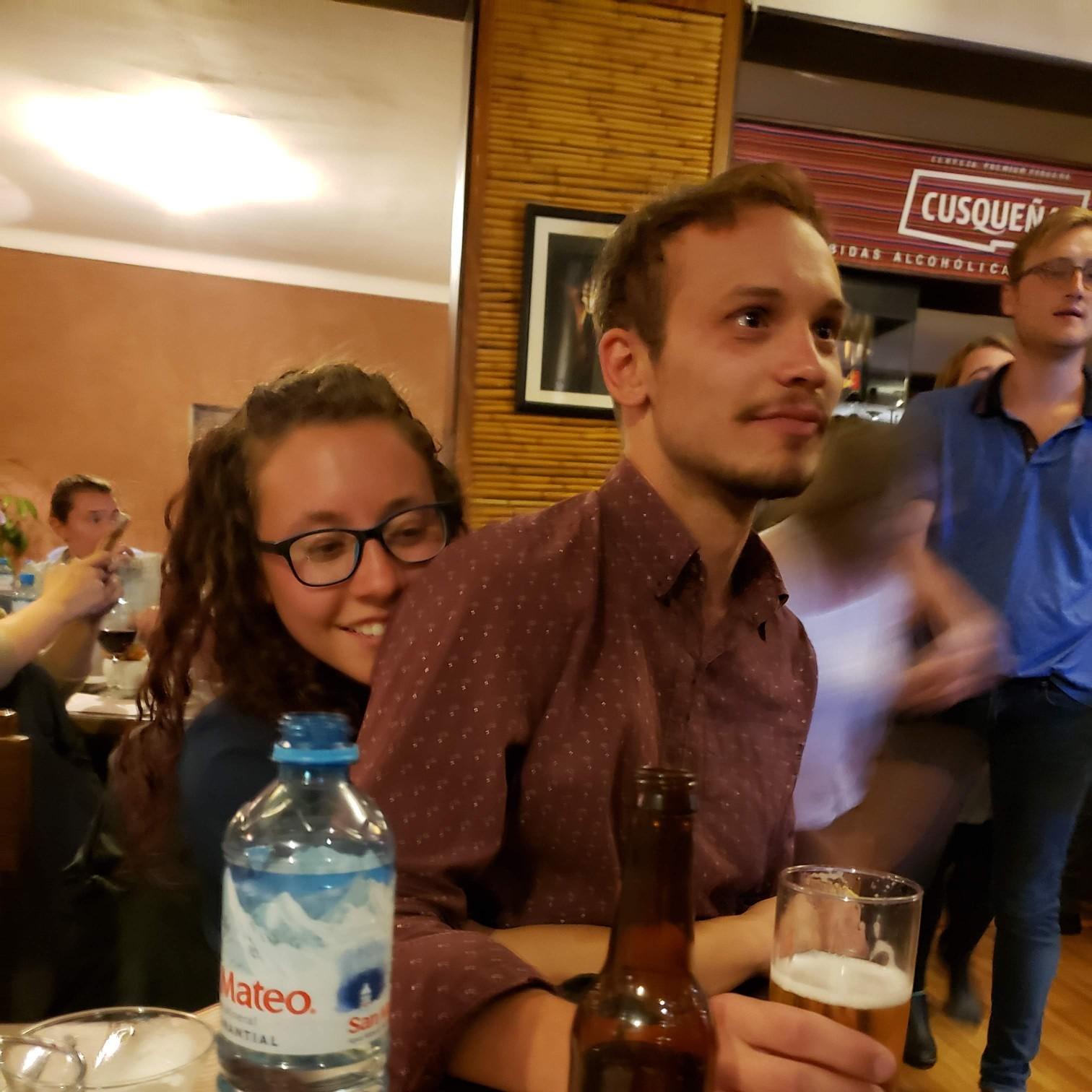 Farewell dinner in Peru