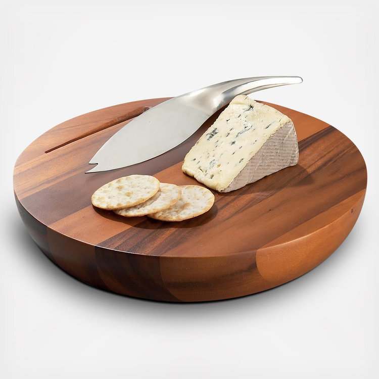 食器 Nambe cheeseboard Nambé, Harmony Cheese Board with Knife | Zola
