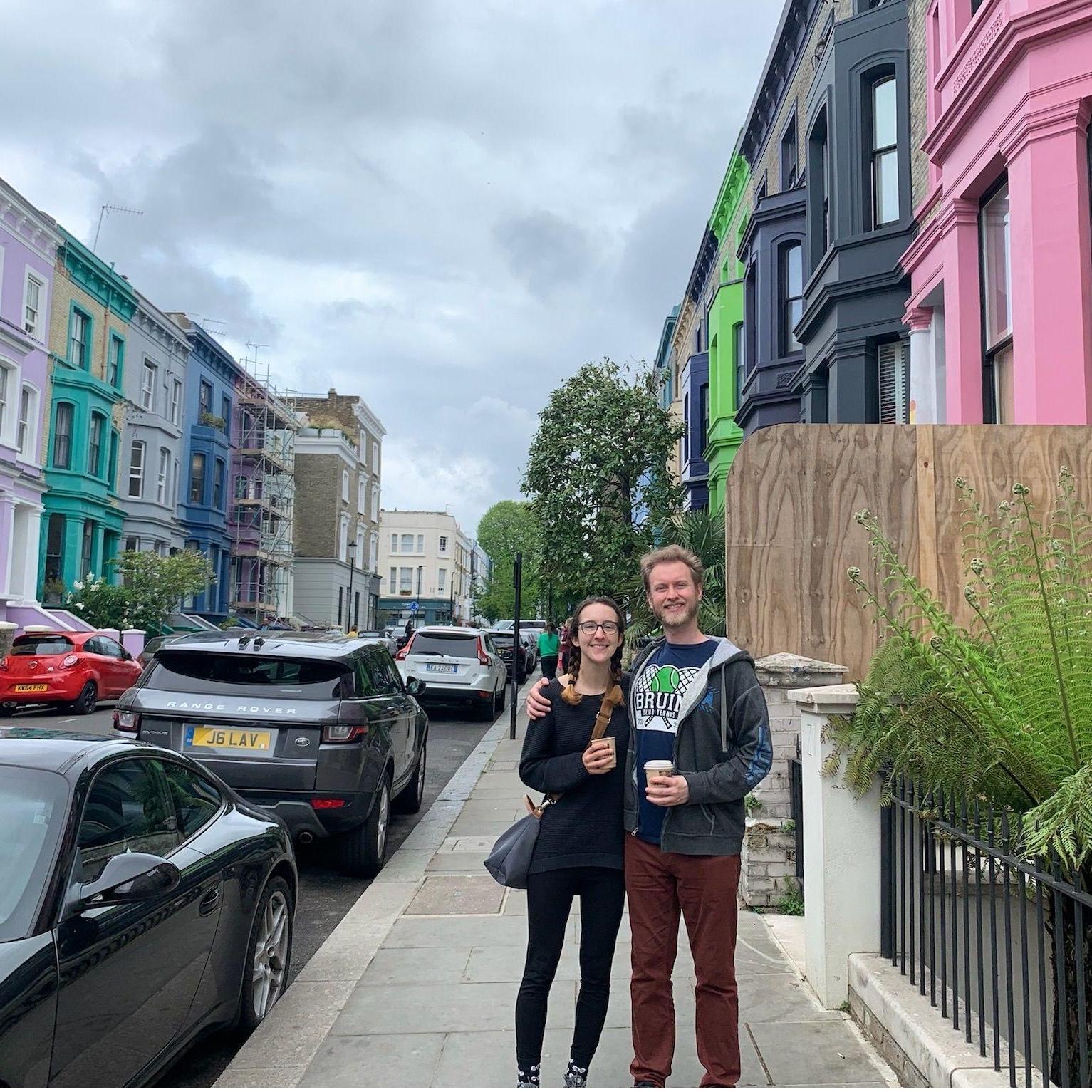 ...Enjoying Notting Hill...