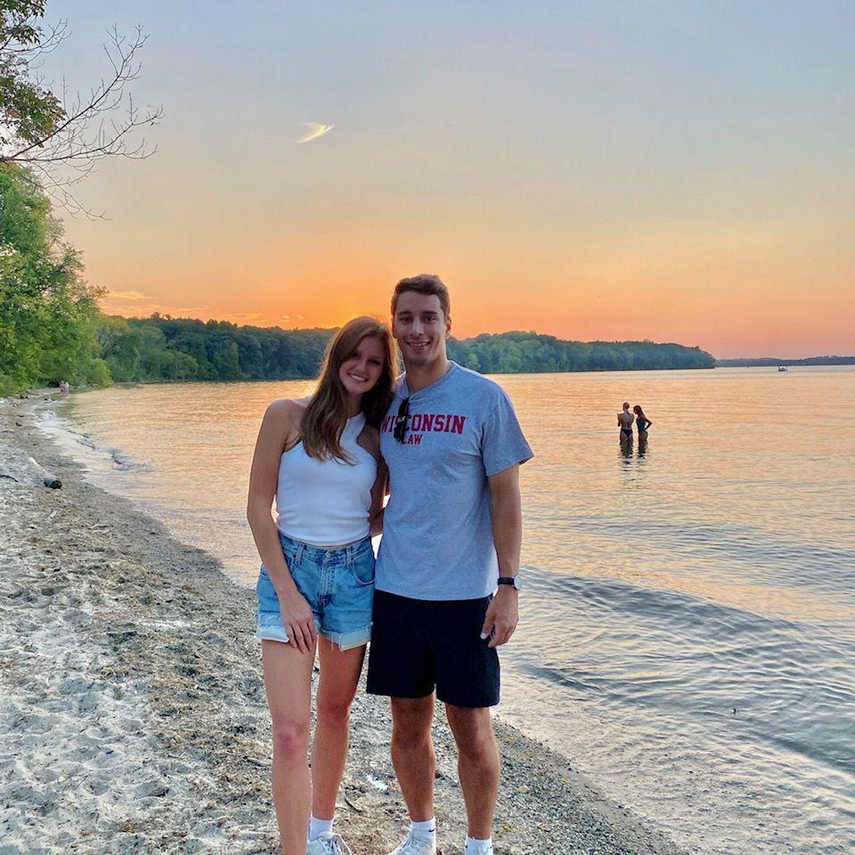 The first summer Maura moved to Madison!