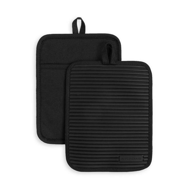 KitchenAid 2pk Silicone Ribbed Pot Holders