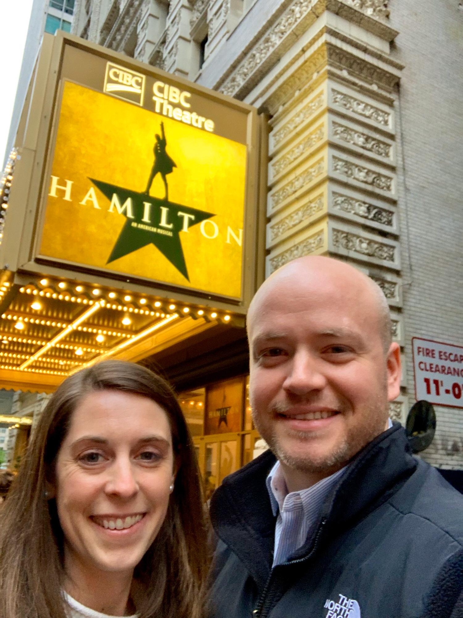 Hamilton! Chicago May 2019
