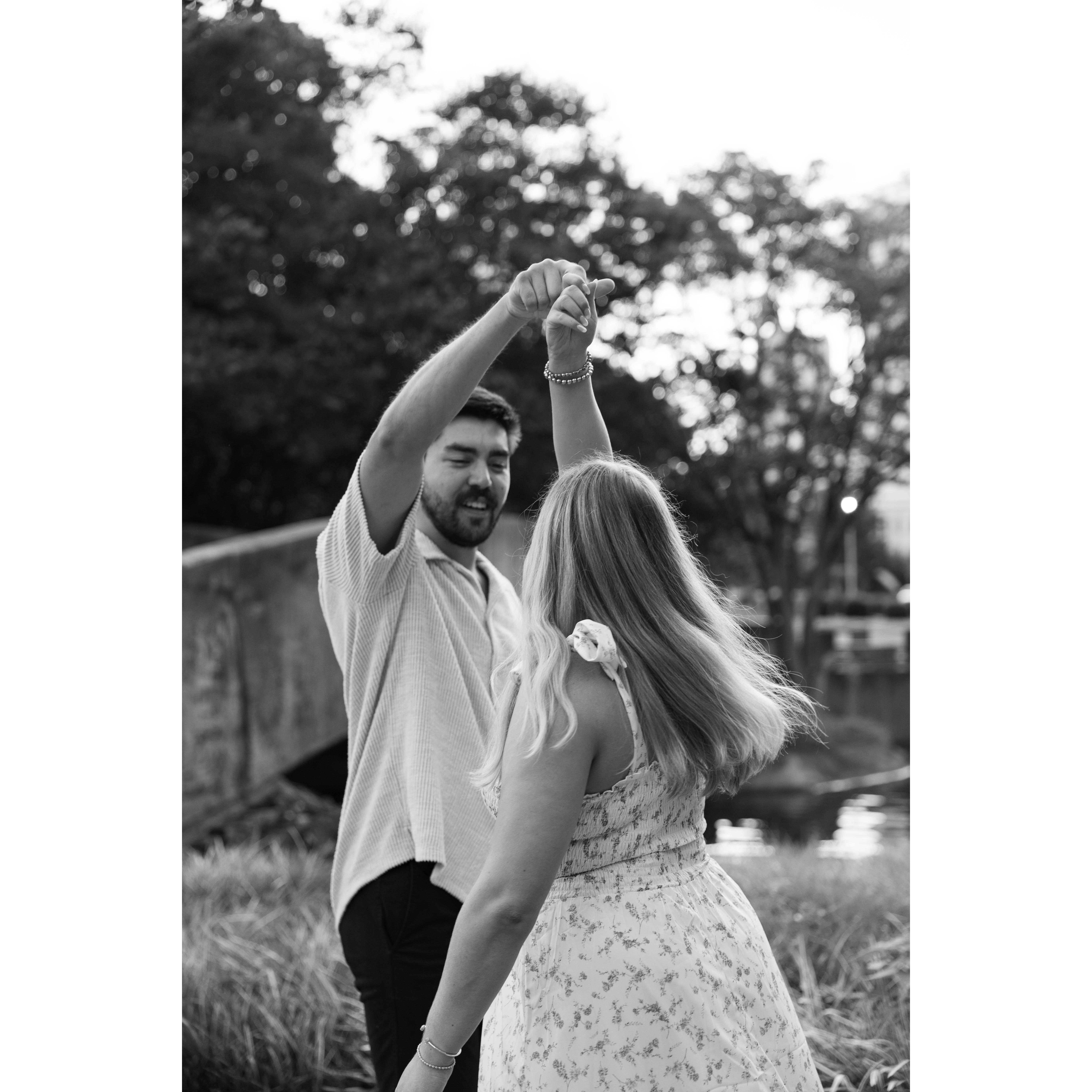 Engagement pics by Sunnie Stainback