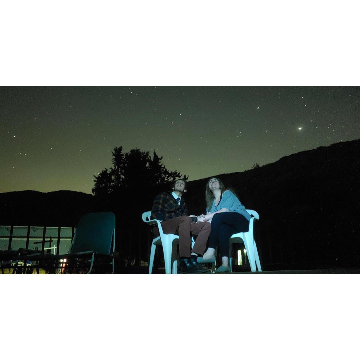 Star gazing at the ranch in Canyon Country