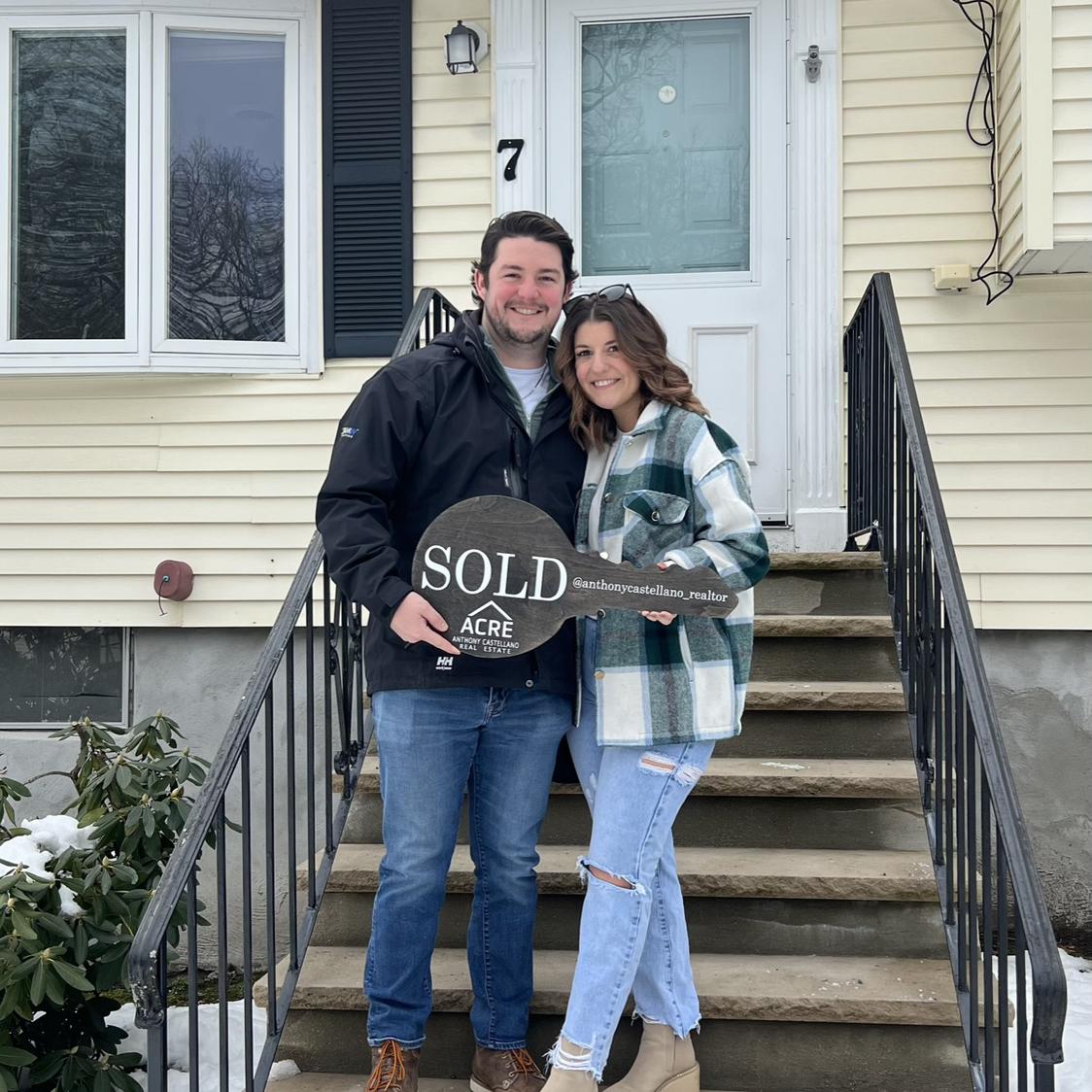 The day we started turning our house into a home.