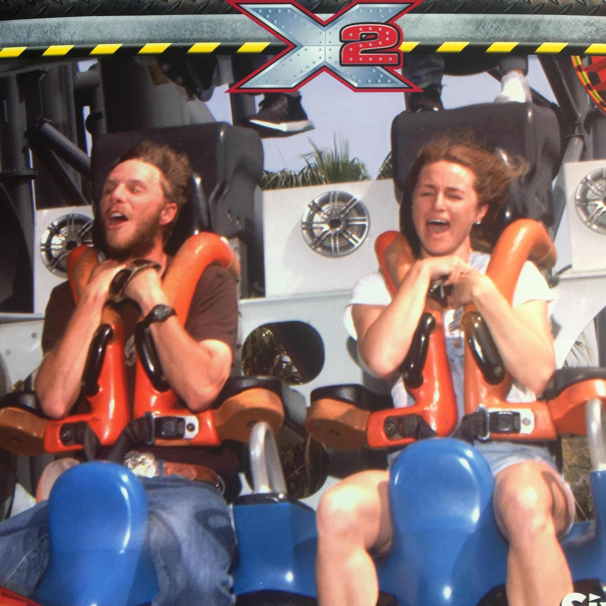Six Flags for Robbie's 30th birthday