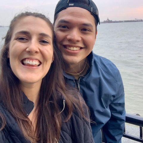 Our first picture together