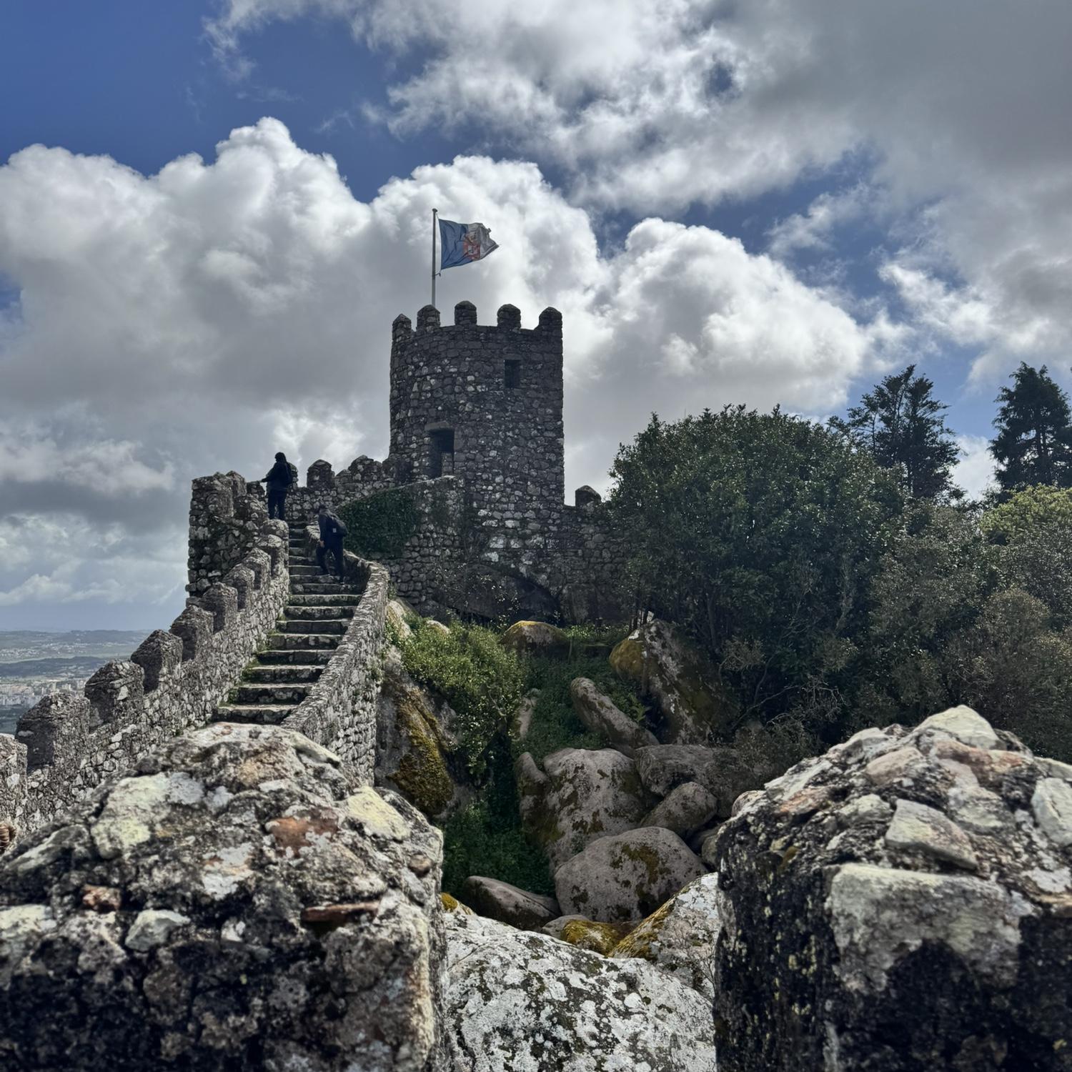 04.15.25 - Our engagement in Sintra, Portugal at the Moorish Castle