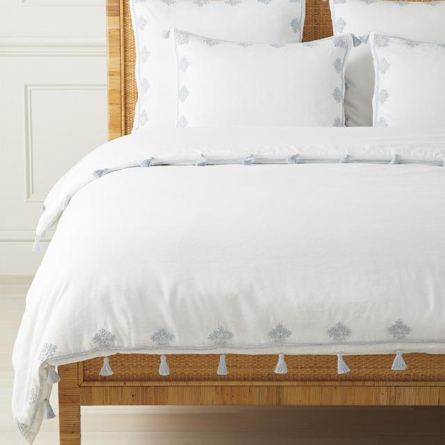 Brookside Duvet Cover - Queen, Color: Sky