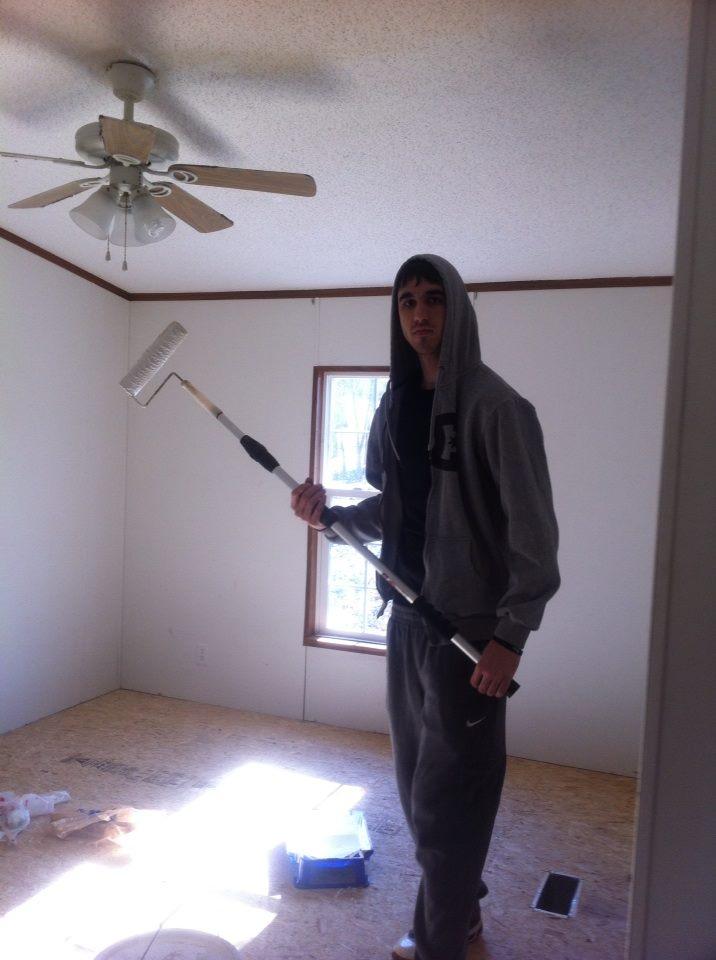 painting our new house