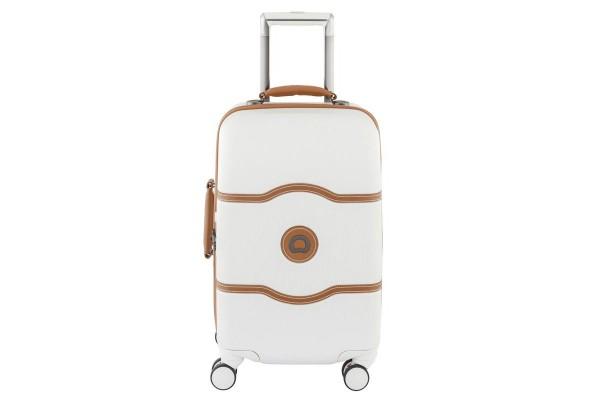 Champagne - Delsey Chatelet Hard+ 21" Carry-On Spinner