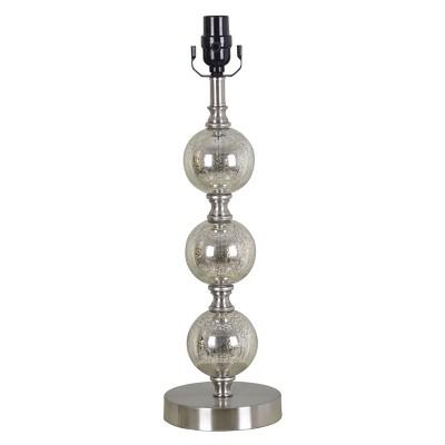 Mercury Glass Stacked Ball Lamp Base Large - Threshold™
