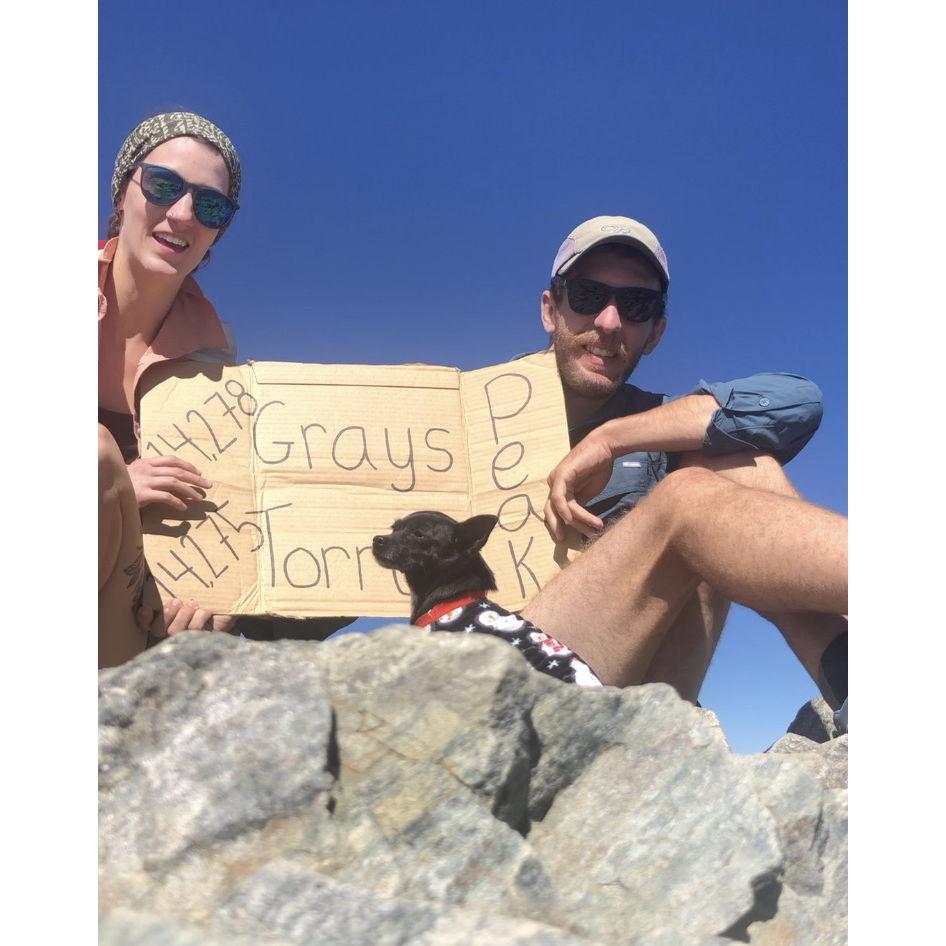 Our dog, Daisy, hiked almost all of it!