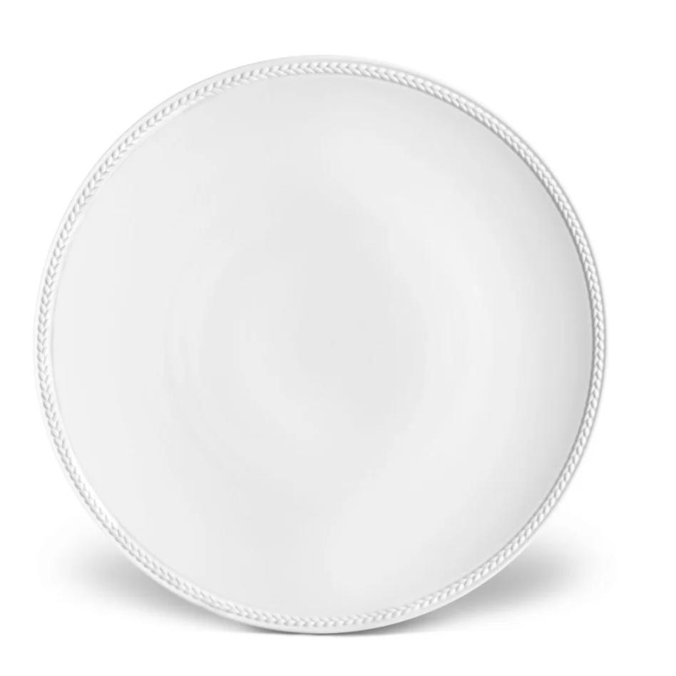 Soie Tressée White Dinnerware