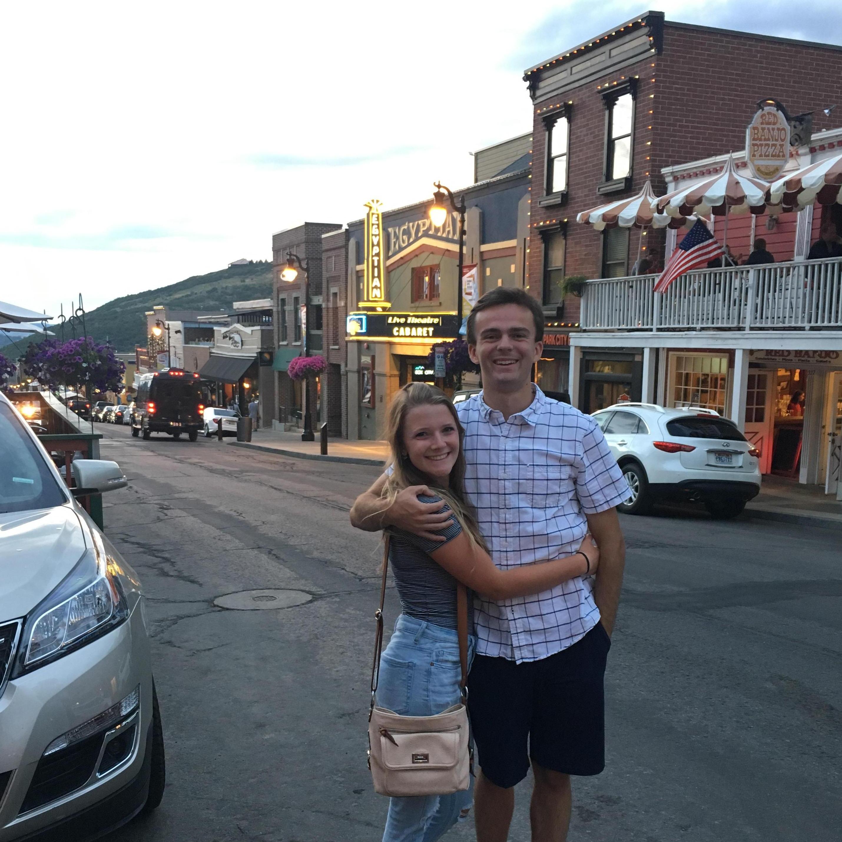 Went to Park City to celebrate 7 months by going on the Alpine Slide but found out it was closed that day haha