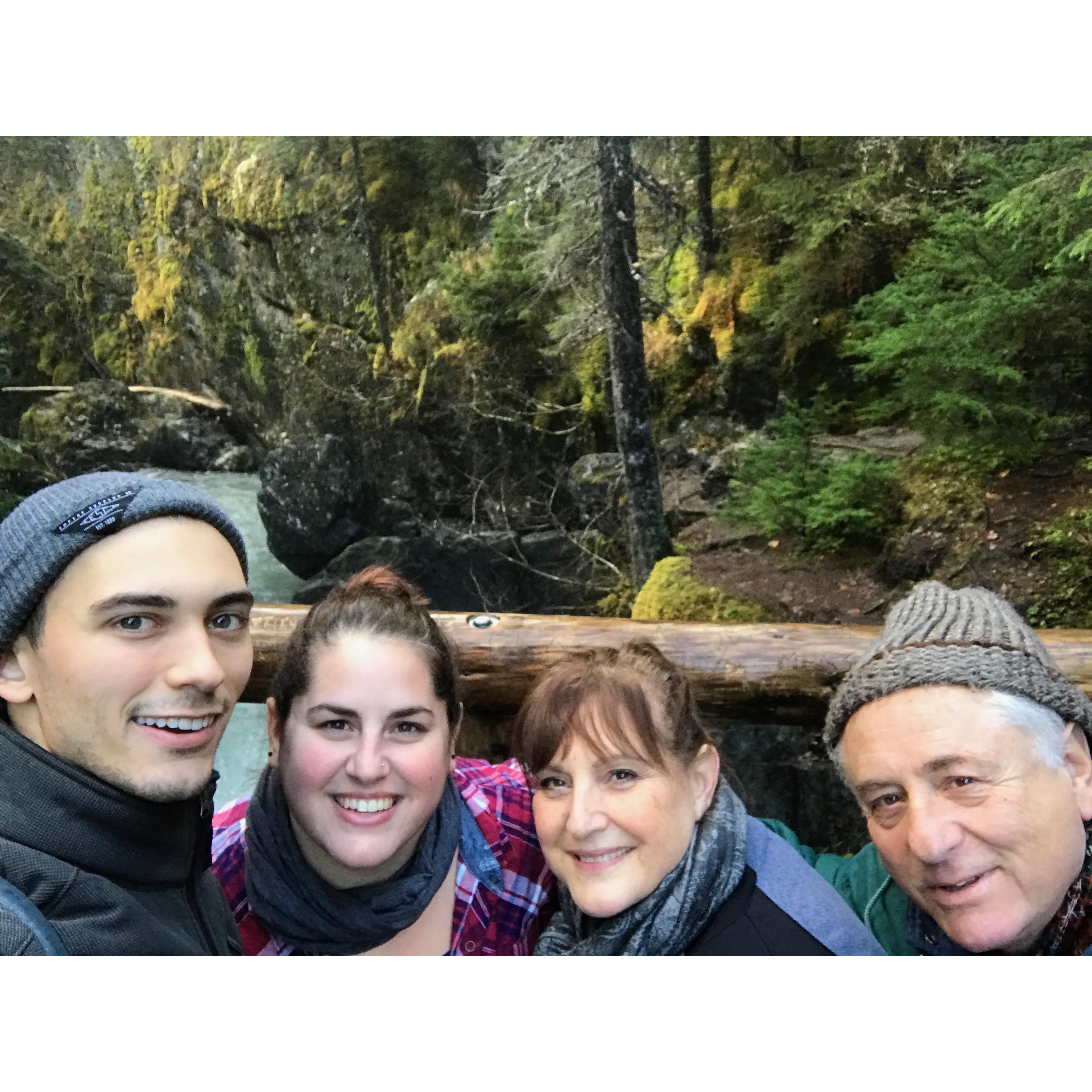 First trip with Nicky's parents. One week after Nick and Nicky met!