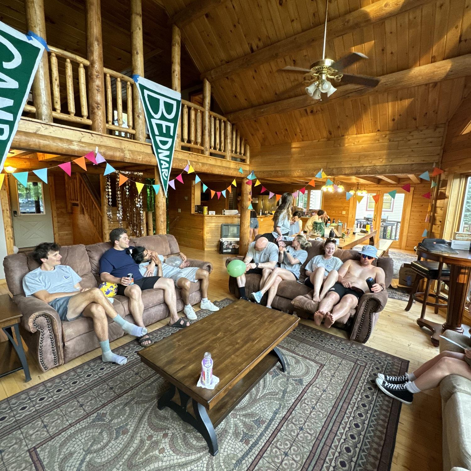 Camp Bednar 2024: Our joint bachelor/ette weekend in Deep Creek!