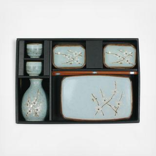 Spring Blossom Sushi Sake Set