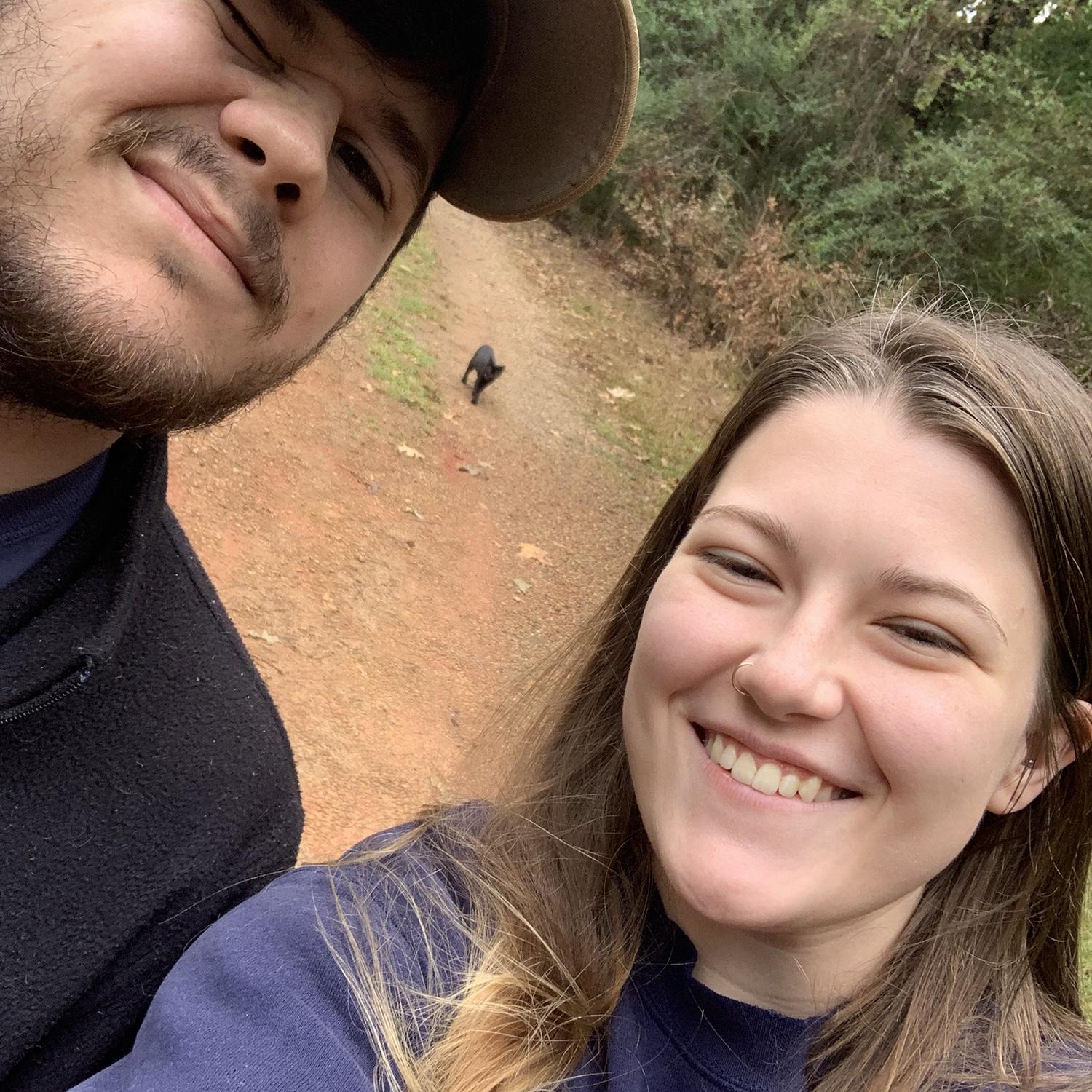 Daily walks, with Ember!