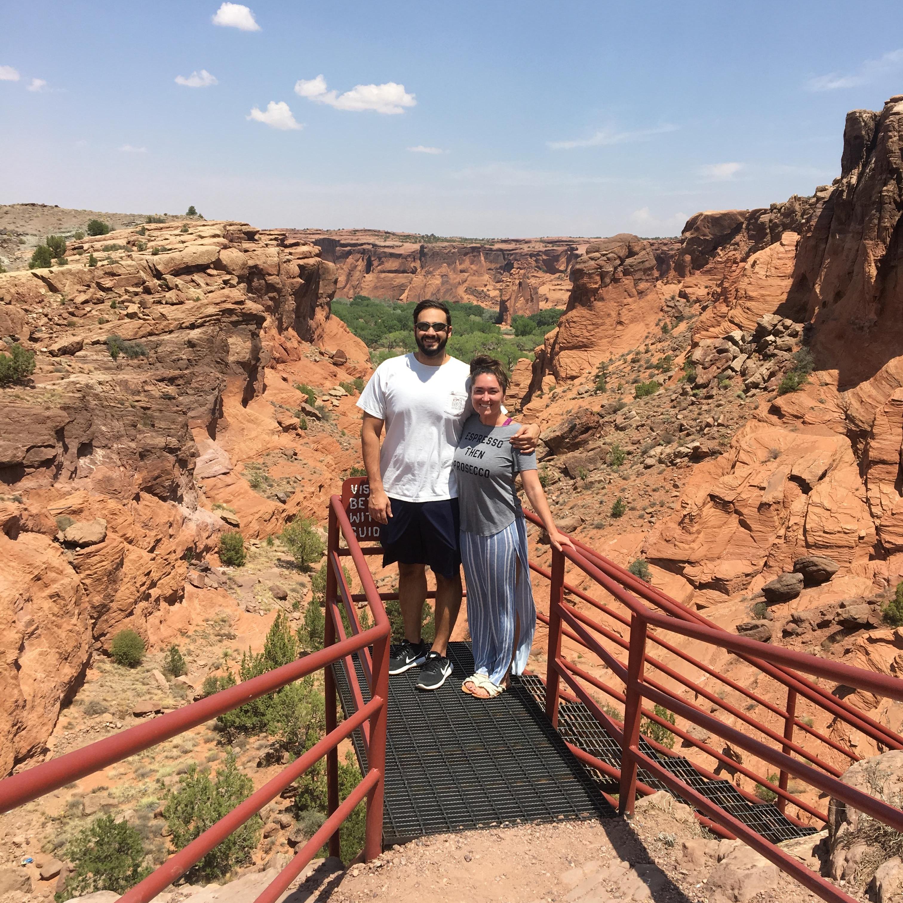 Canyon De Chelley in Chinle Arizona! Home of Andrew's residency