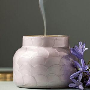 Capri Blue Volcano Lavender Capiz Jar Candle