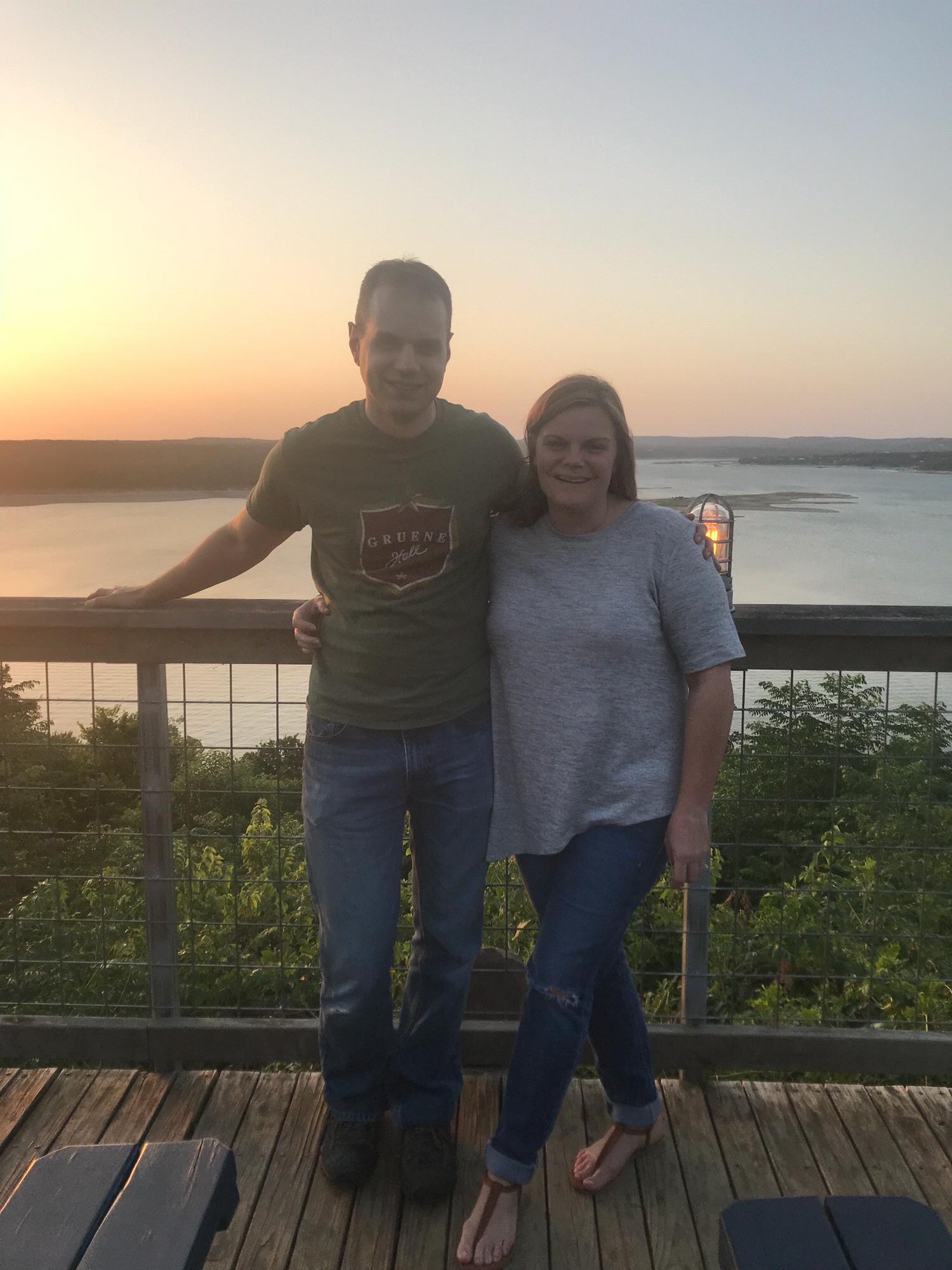 Lucy's on the Lake with family!