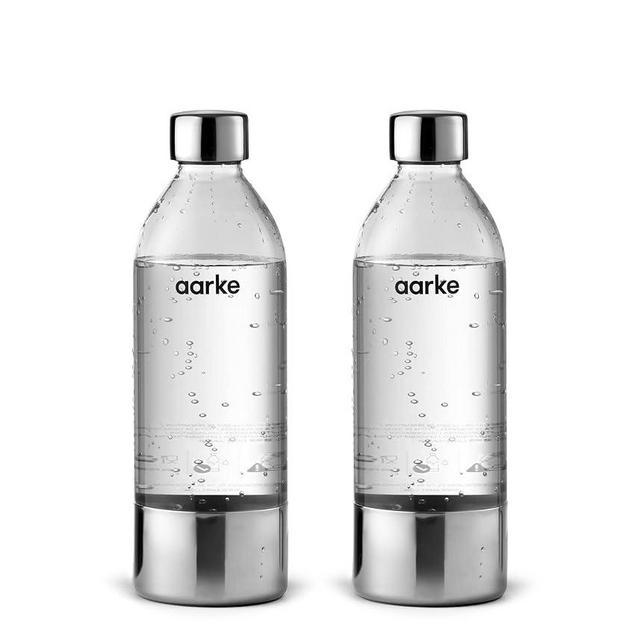 aarke Extra PET Stainless Steel bottle (for use Carbonator) (1L) 2-pack