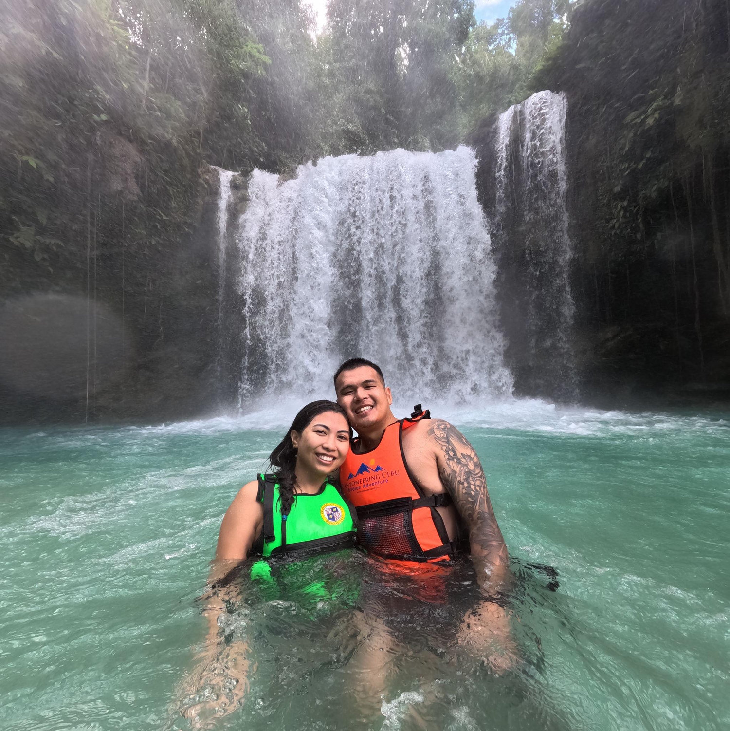 Dec 25' - Kawasan Falls in the Philippines