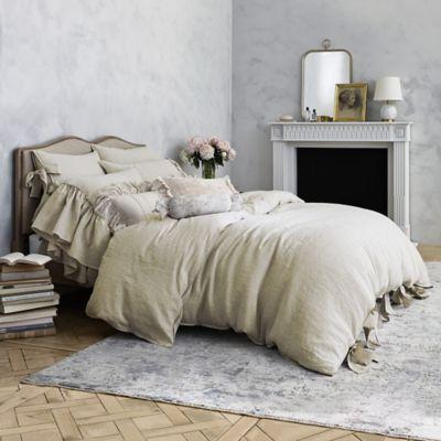 Wamsutta® Vintage Abigall Queen Duvet Cover in Linen