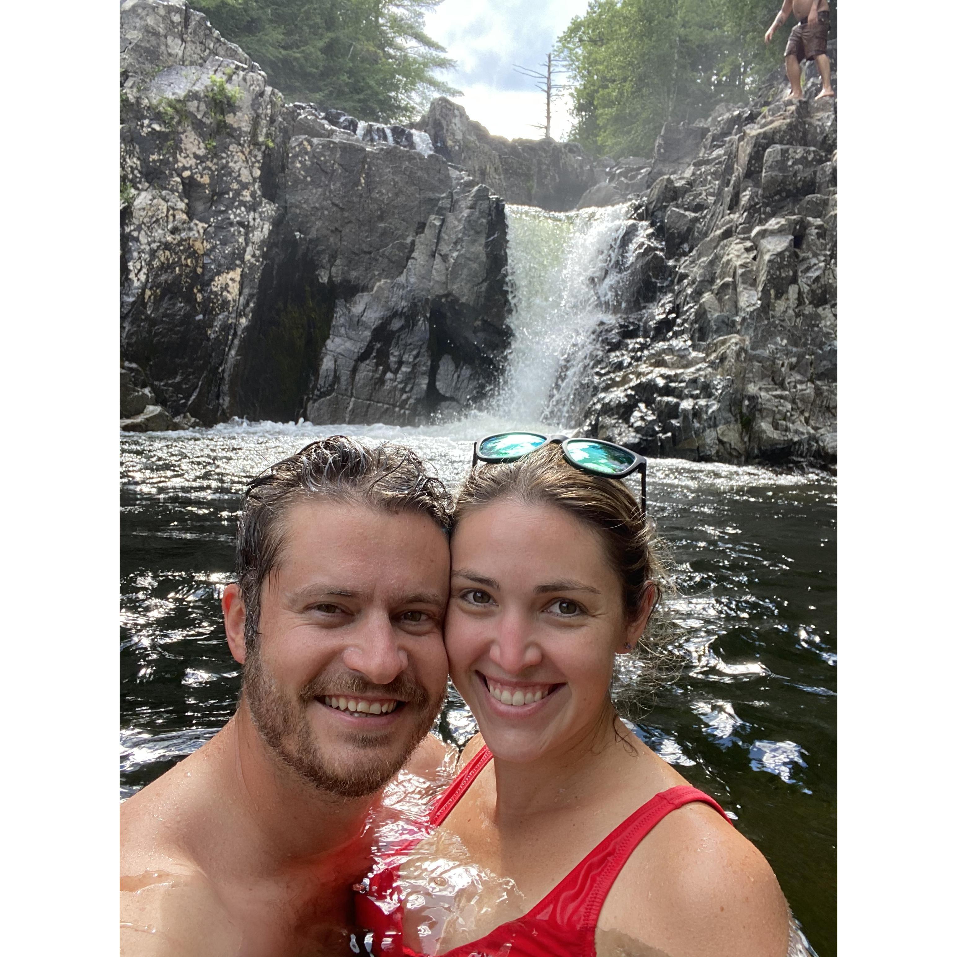 Brian's favorite waterfall in Adirondack Park