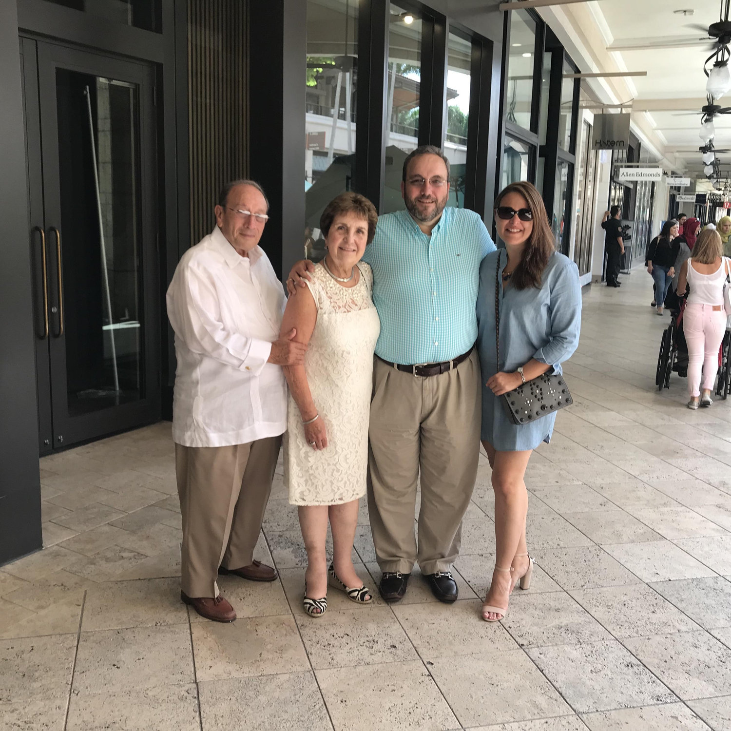 Our first Fathers Day at Merrick Park (yes, this is our hangout)