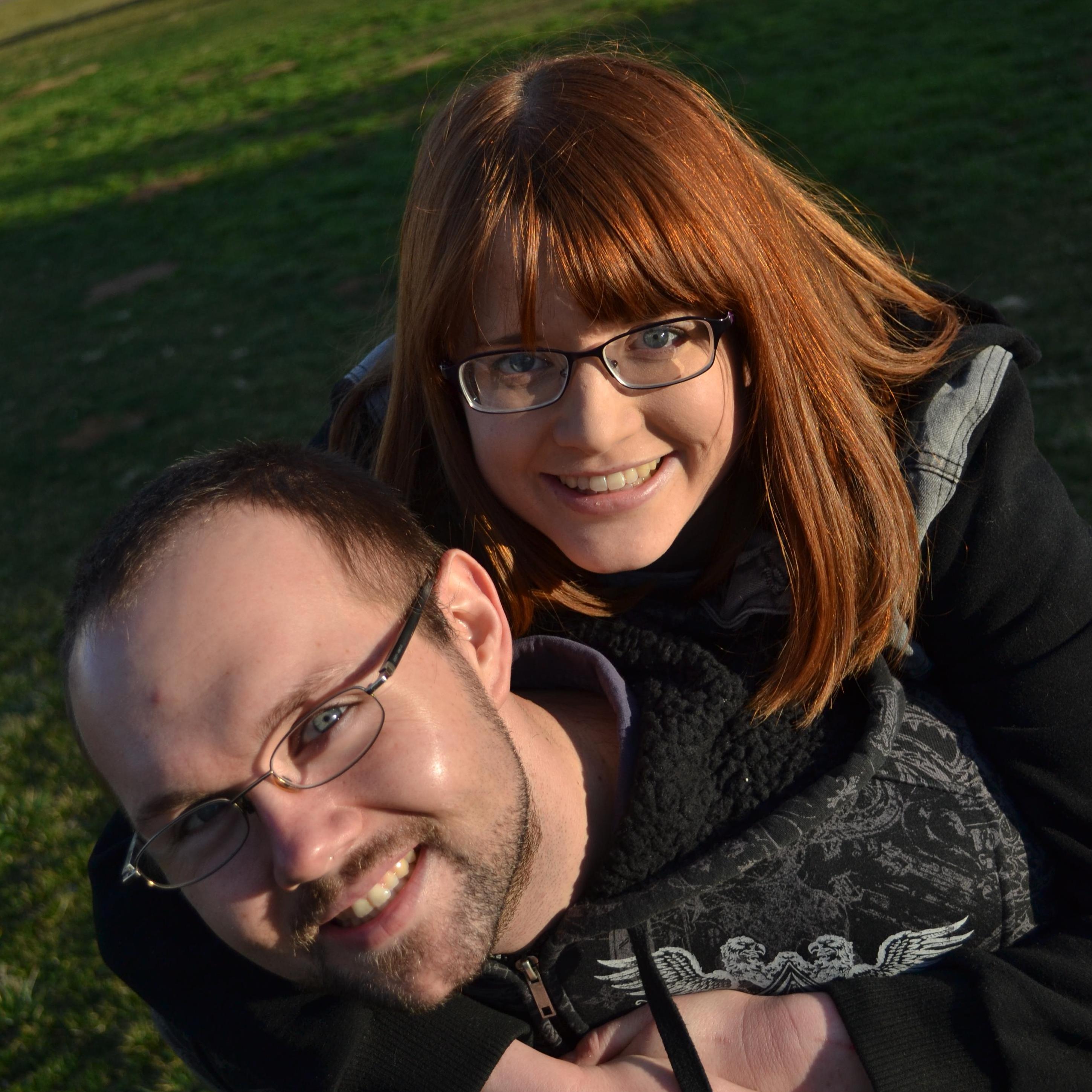 Photo of the couple by Mat Enos