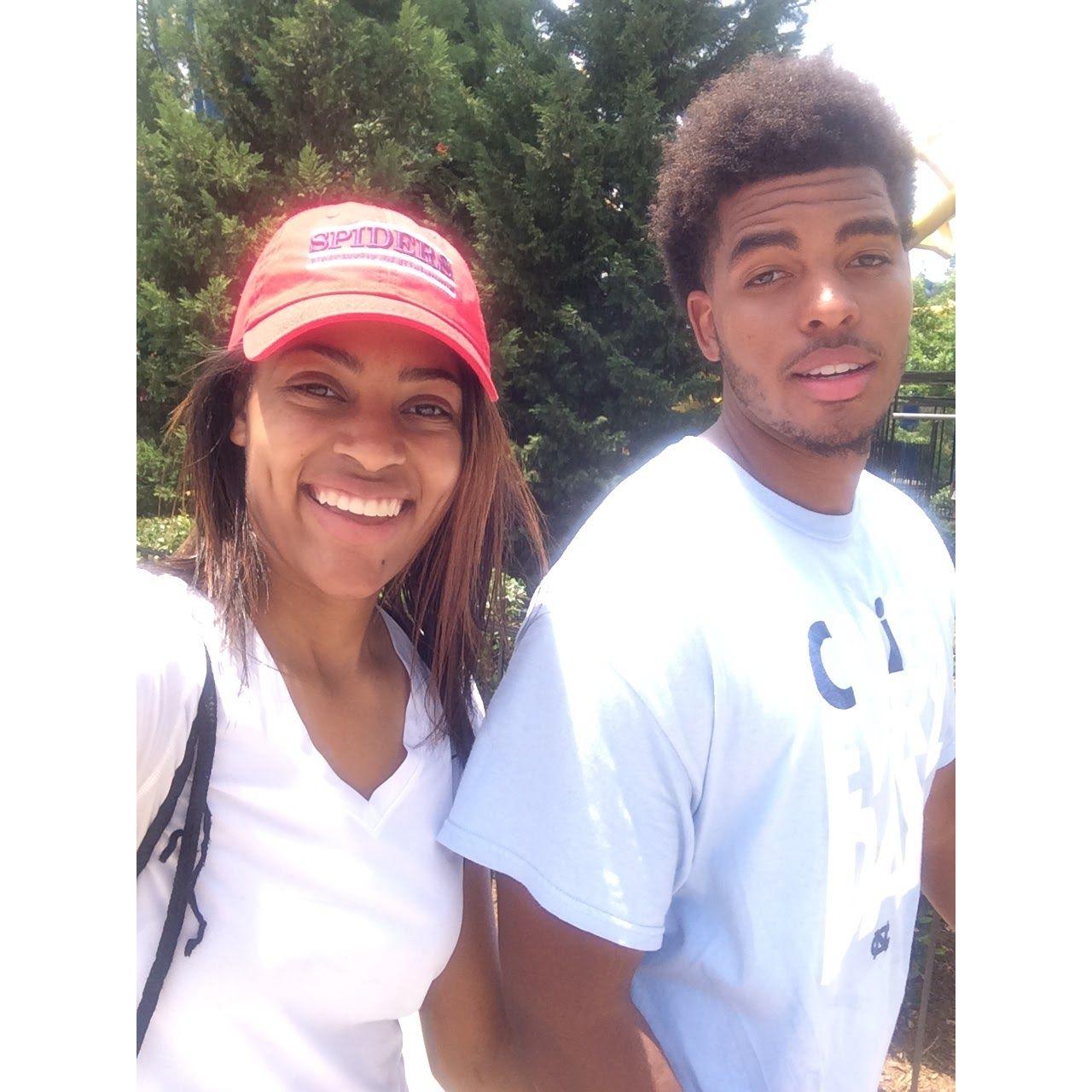 First time at Carowinds together :)