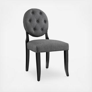 Button Dining Side Chair