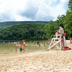 Douthat State Park Beach