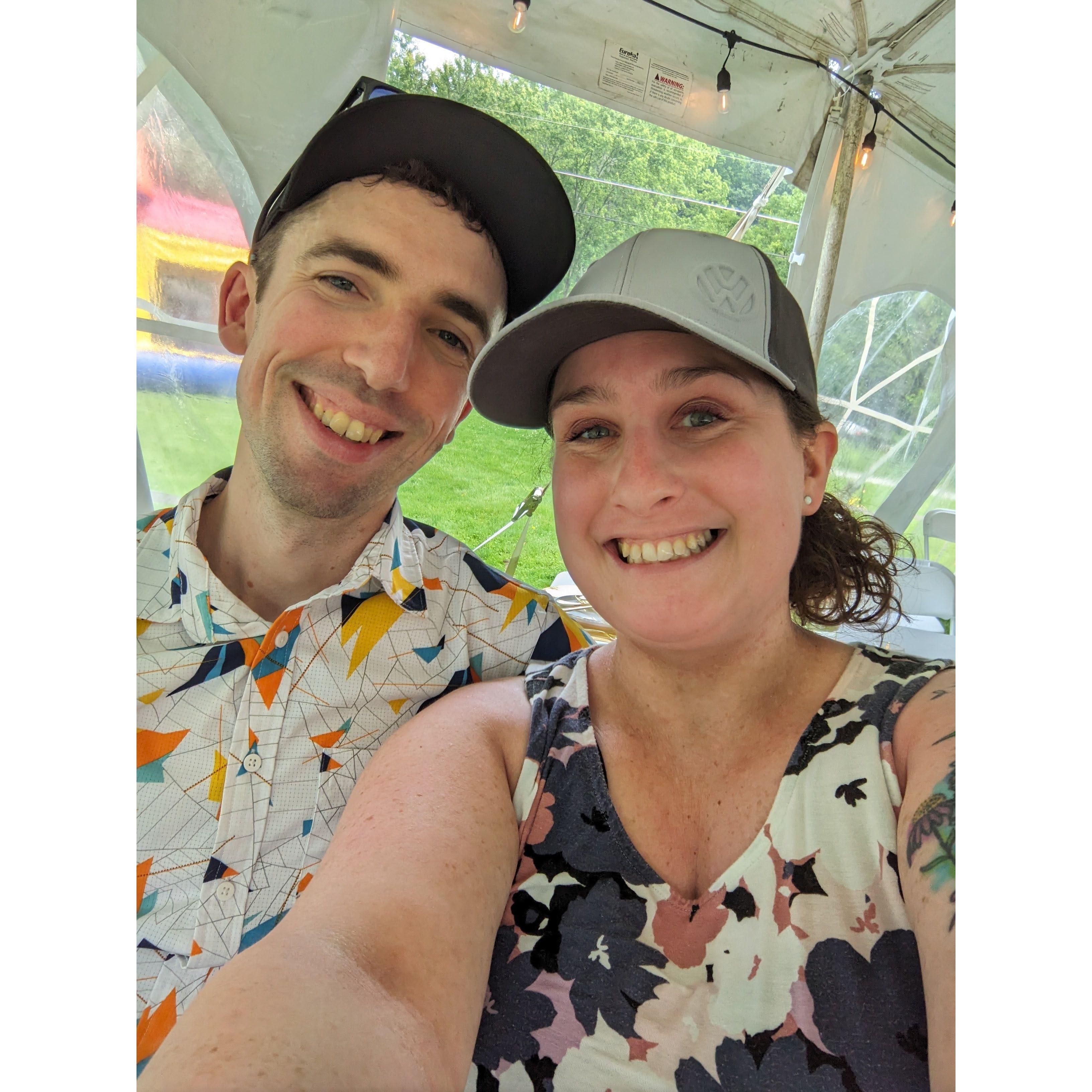 July 2023 - Up in Vermont for Grandpa & Nonni's 50th Anniversary Party