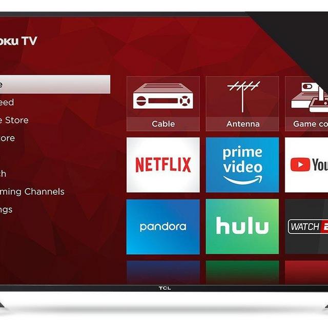 TCL 55S405 55-Inch 4K Ultra HD Roku Smart LED TV (2017 Model)