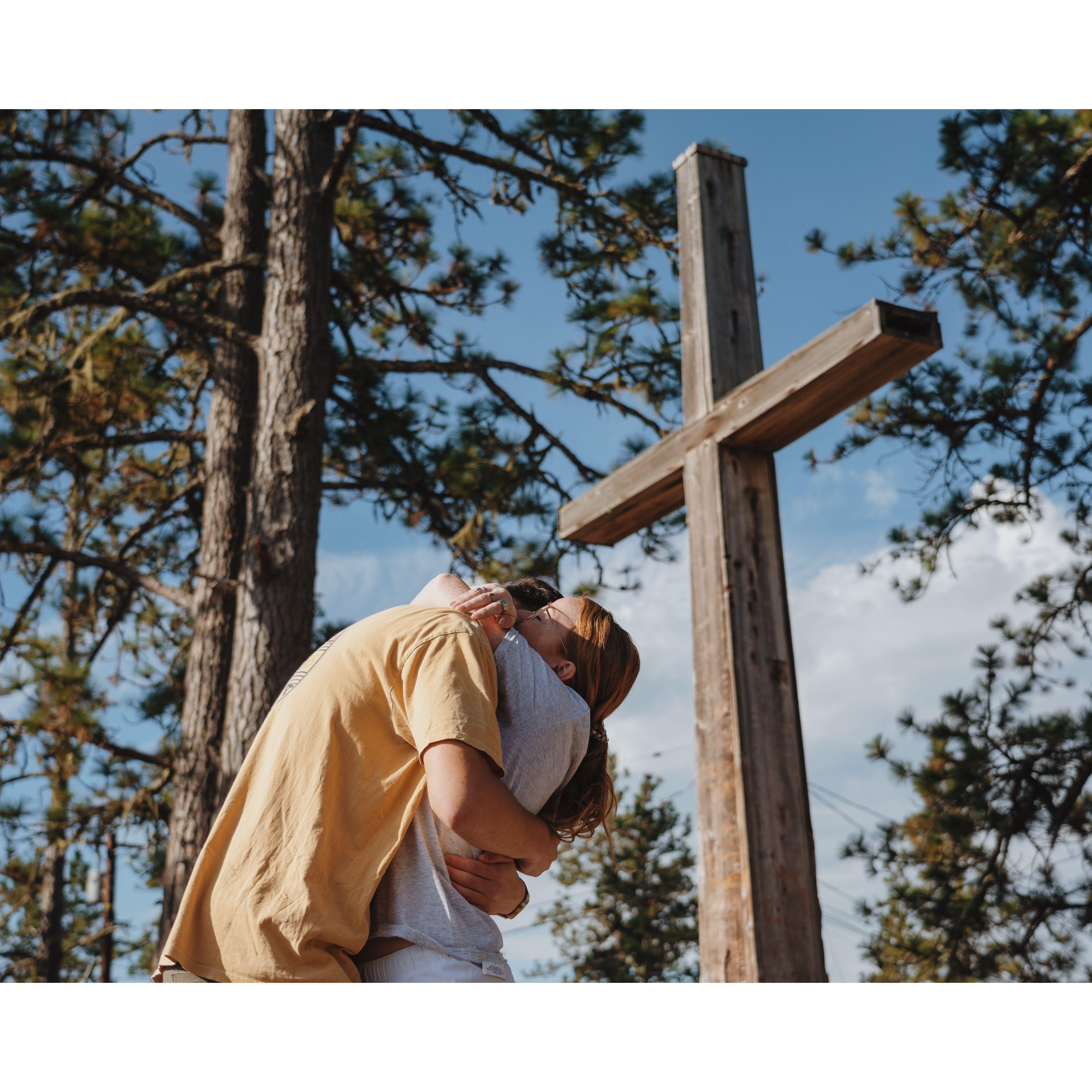 The proposal- Aug. 2, 2022- Mount Hermon Christian Camp, CA