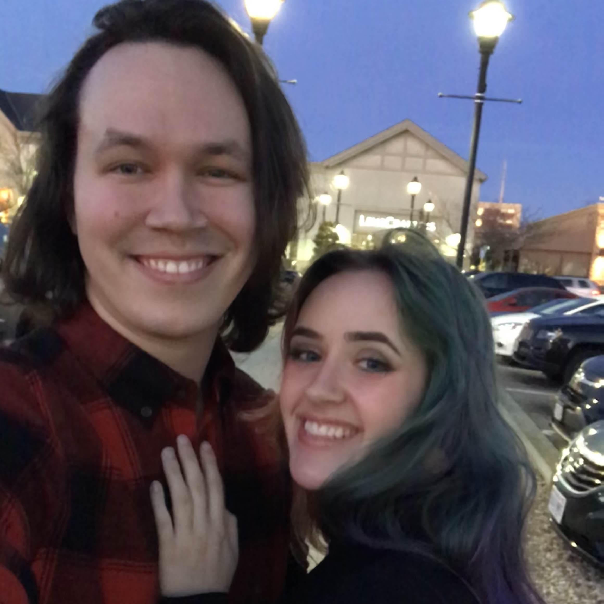 We love taking random day trips together! This was taken during a date in Roanoke.