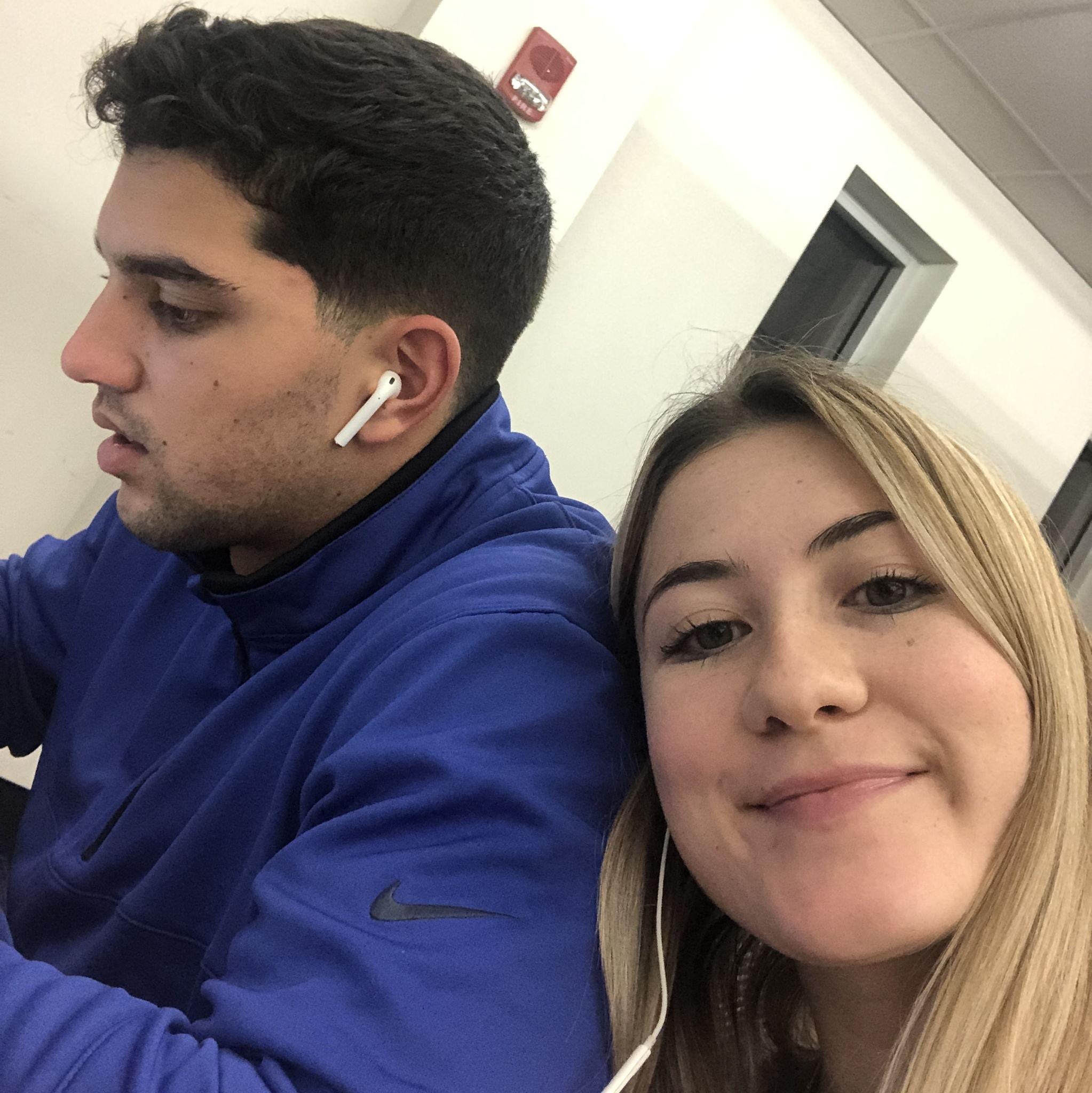 2019: First date at UF Library West studying for our organic chemistry exam