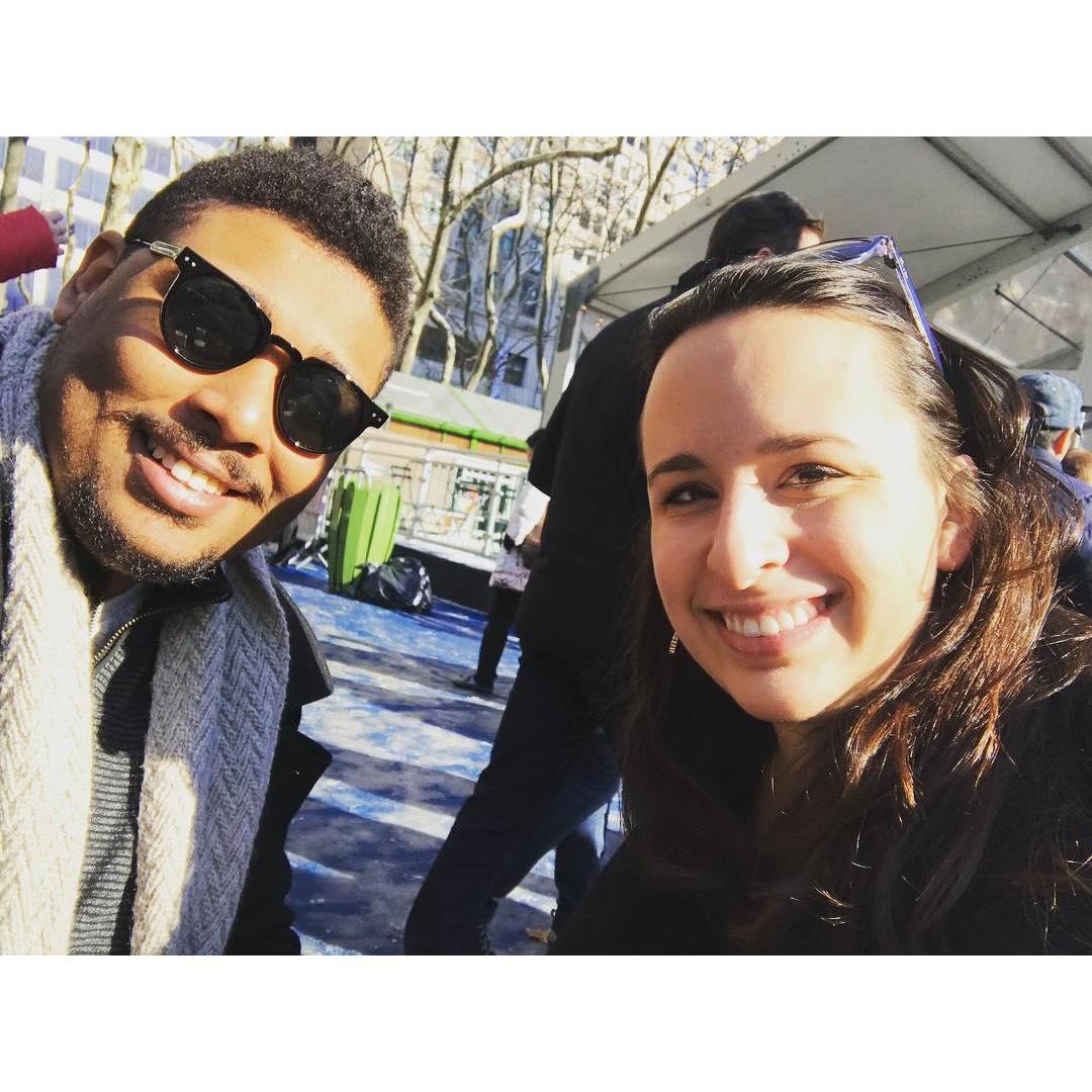 Winter weekend at Bryant Park 2017